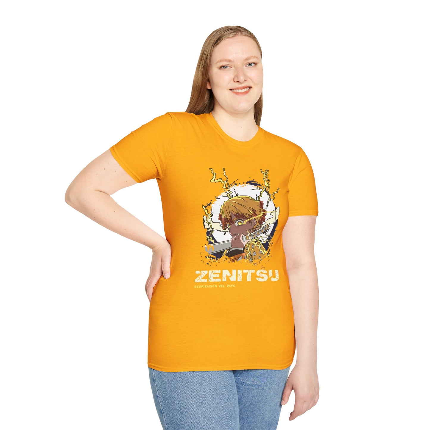 Lightning Breathing Zenitsu - Demon Slayer: Kimetsu No Yaiba Anime T-Shirt