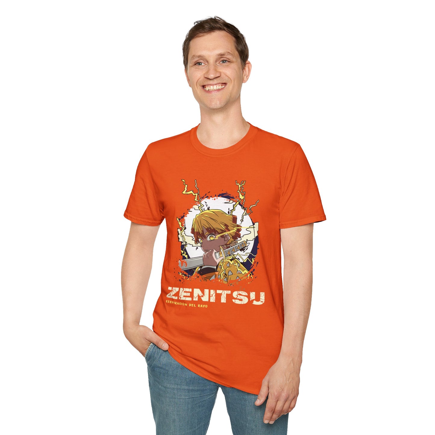 Lightning Breathing Zenitsu - Demon Slayer: Kimetsu No Yaiba Anime T-Shirt