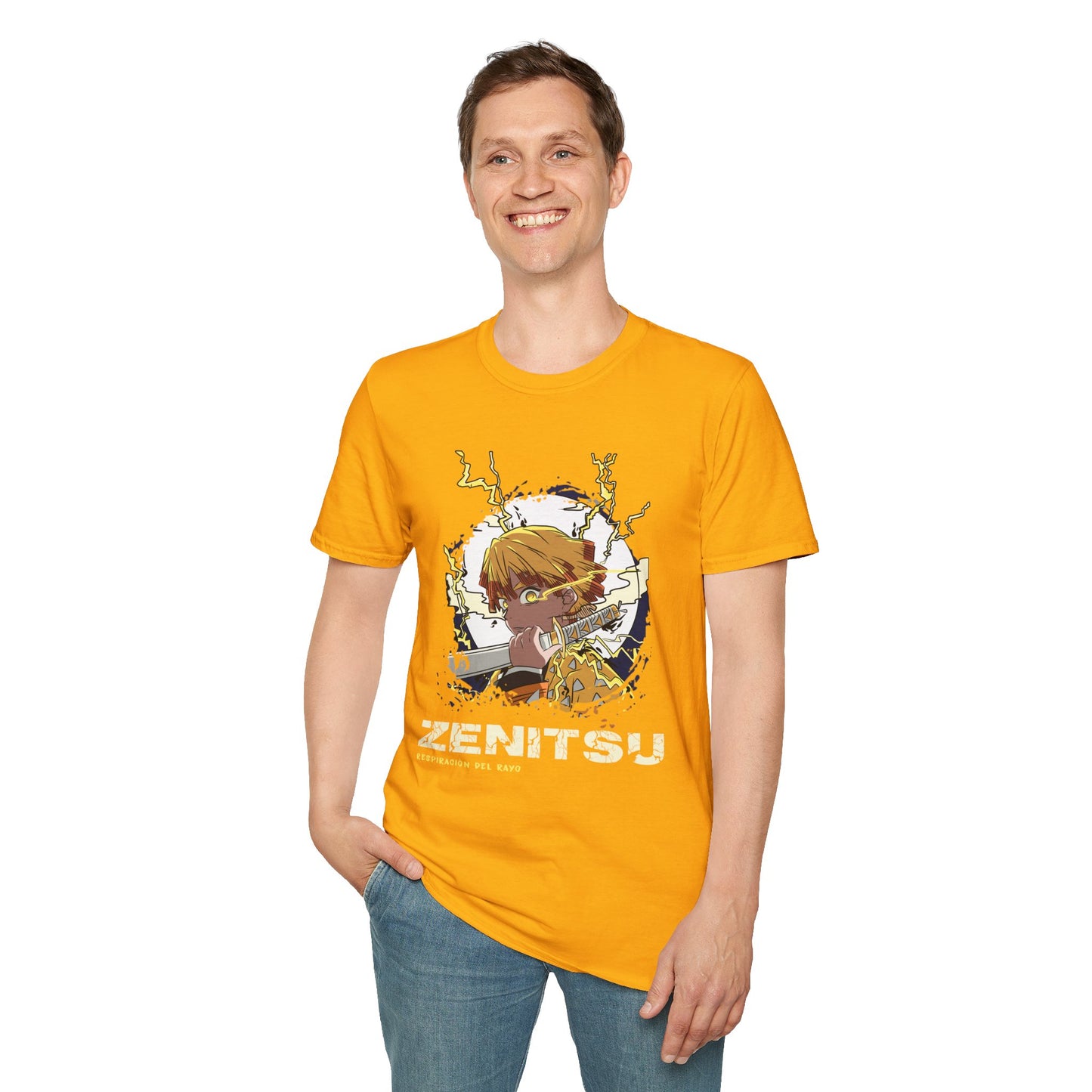 Lightning Breathing Zenitsu - Demon Slayer: Kimetsu No Yaiba Anime T-Shirt